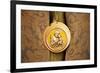 Italy, Sicily, Enna. Medallion Worn by the Respective Brotherhood During Holy Week Ceremonies.-Ken Scicluna-Framed Photographic Print