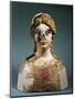 Italy, Sicily, Kore Bust, Ppolychrome Terracotta-null-Mounted Giclee Print