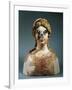 Italy, Sicily, Kore Bust, Ppolychrome Terracotta-null-Framed Giclee Print