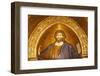 Italy, Sicily, Monreale. Detail of Mosaic in the Monreale Cathedral.-Ken Scicluna-Framed Photographic Print