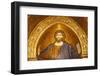 Italy, Sicily, Monreale. Detail of Mosaic in the Monreale Cathedral.-Ken Scicluna-Framed Photographic Print