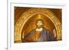 Italy, Sicily, Monreale. Detail of Mosaic in the Monreale Cathedral.-Ken Scicluna-Framed Photographic Print