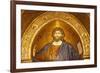 Italy, Sicily, Monreale. Detail of Mosaic in the Monreale Cathedral.-Ken Scicluna-Framed Photographic Print