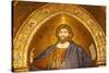 Italy, Sicily, Monreale. Detail of Mosaic in the Monreale Cathedral.-Ken Scicluna-Stretched Canvas