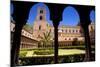 Italy, Sicily, Monreale. the Cathedral Form under the Monastery Arches.-Ken Scicluna-Mounted Photographic Print