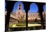 Italy, Sicily, Monreale. the Cathedral Form under the Monastery Arches.-Ken Scicluna-Mounted Photographic Print