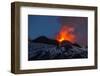 Italy, Sicily, Mt. Etna, Finals of the 16th Paroxysm of 2013-Salvo Orlando-Framed Photographic Print