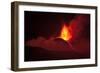 Italy, Sicily, Mt. Etna, Strombolian Activity-Salvo Orlando-Framed Photographic Print