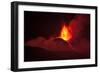 Italy, Sicily, Mt. Etna, Strombolian Activity-Salvo Orlando-Framed Photographic Print