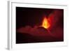 Italy, Sicily, Mt. Etna, Strombolian Activity-Salvo Orlando-Framed Photographic Print