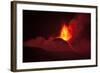 Italy, Sicily, Mt. Etna, Strombolian Activity-Salvo Orlando-Framed Photographic Print