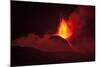 Italy, Sicily, Mt. Etna, Strombolian Activity-Salvo Orlando-Mounted Photographic Print