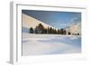 Italy, Sicily, Mt. Etna, Trees at the Base of Sartorius Crater after a Heavy Snowfall-Salvo Orlando-Framed Photographic Print