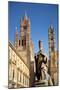 Italy, Sicily, Palermo. Detail of Statue in Front of the Cathedral.-Ken Scicluna-Mounted Photographic Print