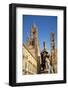 Italy, Sicily, Palermo. Detail of Statue in Front of the Cathedral.-Ken Scicluna-Framed Photographic Print