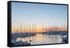 Italy, Sicily, Palermo, Marina sunrise-Rob Tilley-Framed Stretched Canvas