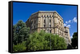 Italy, Sicily, Palermo, Palazzo Real, Palazzo Dei Normanni, Normans Palace-Udo Bernhart-Framed Stretched Canvas