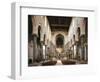 Italy, Sicily, Palermo Province, Cefalù Cathedral, Nave-null-Framed Giclee Print