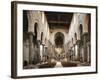 Italy, Sicily, Palermo Province, Cefalù Cathedral, Nave-null-Framed Giclee Print