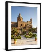 Italy, Sicily, Palermo. the Cathedral.-Ken Scicluna-Framed Photographic Print