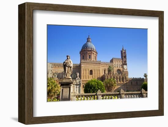 Italy, Sicily, Palermo. the Cathedral.-Ken Scicluna-Framed Photographic Print