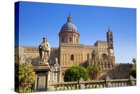 Italy, Sicily, Palermo. the Cathedral.-Ken Scicluna-Stretched Canvas