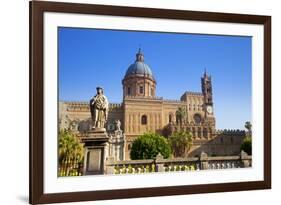 Italy, Sicily, Palermo. the Cathedral.-Ken Scicluna-Framed Photographic Print