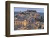 Italy, Sicily, Ragusa, Looking down on Ragusa Ibla at Dusk-Rob Tilley-Framed Photographic Print