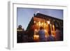 Italy, Sicily Region, Festival of Saint Agatha, Devotees Light Candles on the "Fercolo"-null-Framed Giclee Print