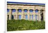Italy, Sicily, Segesta. The Greek temple is made of 36 columns.-Michele Molinari-Framed Photographic Print
