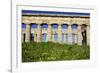 Italy, Sicily, Segesta. The Greek temple is made of 36 columns.-Michele Molinari-Framed Photographic Print