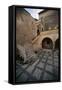 Italy, Sicily, Syracuse, Medieval Courtyard-null-Framed Stretched Canvas
