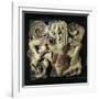 Italy, Sicily, Syracuse, Winged Gorgon Running, Terracotta-null-Framed Giclee Print