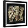 Italy, Sicily, Syracuse, Winged Gorgon Running, Terracotta-null-Framed Giclee Print