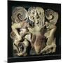 Italy, Sicily, Syracuse, Winged Gorgon Running, Terracotta-null-Mounted Giclee Print