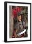 Italy, Sicily, Taormina, knight marionette puppet.-Merrill Images-Framed Premium Photographic Print