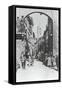 Italy, Siena, Buonconvento, Porta Romana, 1902-null-Framed Stretched Canvas