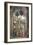Italy, Siena, Cathedral, Piccolomini Library, Enea Silvio Piccolomini, Bishop of Siena-Bernardino Pinturicchio-Framed Giclee Print
