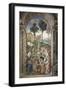 Italy, Siena, Cathedral, Piccolomini Library, Enea Silvio Piccolomini, Bishop of Siena-Bernardino Pinturicchio-Framed Giclee Print