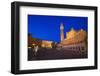 Italy, Siena. Medieval Piazza del Campo square-Jaynes Gallery-Framed Photographic Print