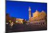 Italy, Siena. Medieval Piazza del Campo square-Jaynes Gallery-Mounted Photographic Print