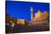 Italy, Siena. Medieval Piazza del Campo square-Jaynes Gallery-Stretched Canvas