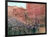 Italy, Siena Palio 1913-Walter Tyndale-Framed Art Print