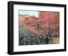 Italy, Siena Palio 1913-Walter Tyndale-Framed Art Print