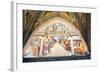 Italy, Siena, Siena Cathedral, Baptistery Apse, Fresco, Interior-Samuel Magal-Framed Photographic Print