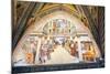 Italy, Siena, Siena Cathedral, Baptistery Apse, Fresco, Interior-Samuel Magal-Mounted Photographic Print