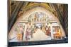 Italy, Siena, Siena Cathedral, Baptistery Apse, Fresco, Interior-Samuel Magal-Mounted Photographic Print