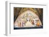 Italy, Siena, Siena Cathedral, Baptistery Apse, Fresco, Interior-Samuel Magal-Framed Photographic Print