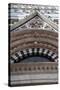 Italy, Siena, Siena Cathedral, Baptistery Facade, Gable and Tympanum-Samuel Magal-Stretched Canvas