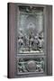 Italy, Siena, Siena Cathedral, Bronze Door Relief-Samuel Magal-Stretched Canvas